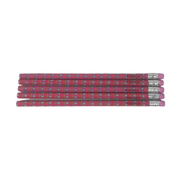 5 Vintage RETRO 1990sPENTECH‎ Girlie Girl No 2 PENCILS - Picture 1 of 3